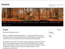 Tablet Screenshot of humicin.com.ro